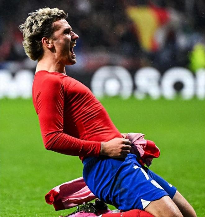 里昂鏖战马德里竞技，格列兹曼高光表现